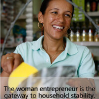 To help an entire the community, start with the women (via Women’s World Banking).
