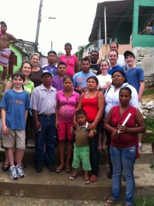 Family Week travelers with the Amigos del Progreso Trust Group in Cartagena, Colombia.