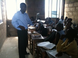 Technology course at Ahobrese Academy in Dansoman, Ghana.