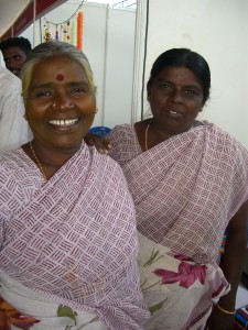 Two of Opportunity’s women clients from Chennai (International Women’s Day, March 2011).