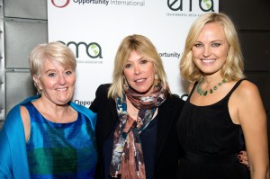From left: Geralyn Sheehan (Opportunity Nicaragua), Debbie Levin (EMA) & Malin at October’s event.