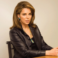 Queen Noor of Jordan is an outspoken voice on issues of world peace and justice.
