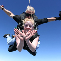 In February 2011, 29 young professionals jumped out of a plane to raise funds and awareness for Opportunity.