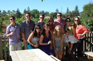 YAO – San Francisco’s Ambassador Training and winery tour in August.