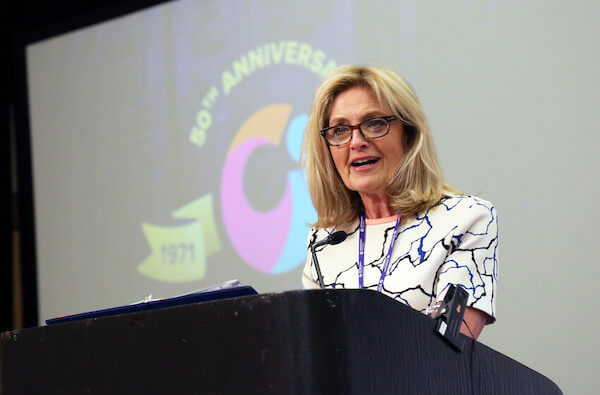 Board of Directors member Carol Pelino served as our Master of Ceremonies for the day.