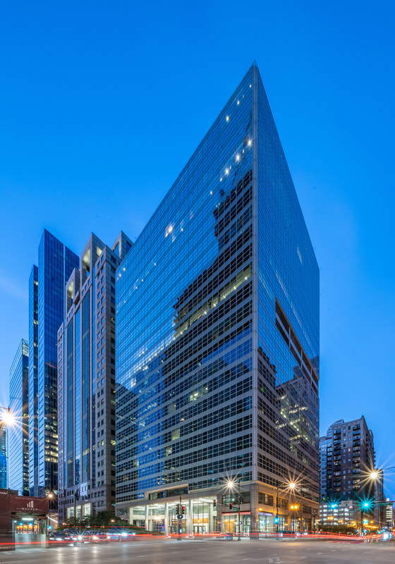 The exterior of Opportunity International's new U.S. headquarters in Chicago. 