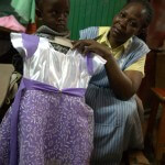 Kenya: Millicent Wahiga, a seamstress in Nairobi displays some of her work.