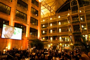The "Side by Side" gala at the International Market Square in Minneapolis.