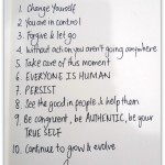 Gandhi’s top 10 fundamentals for changing the world.