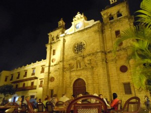 Old town in Cartagena.