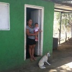 Aleyda Luque, of Masaya, Nicaragua, at home.