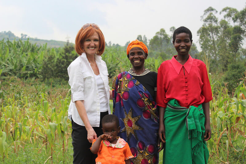Vicki in Rwanda