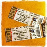 My tickets to the big awards show.