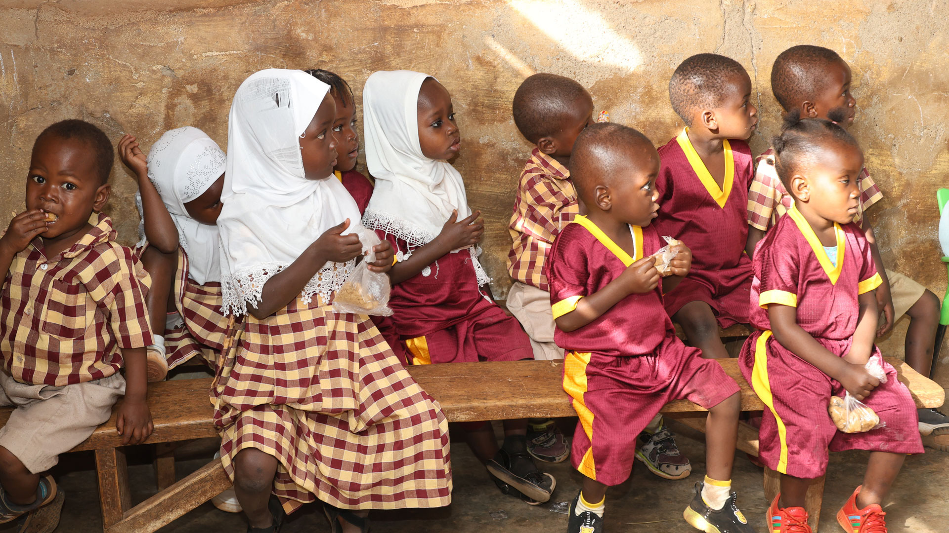 Students at an Opportunity-supported low-cost school in Northern Ghana