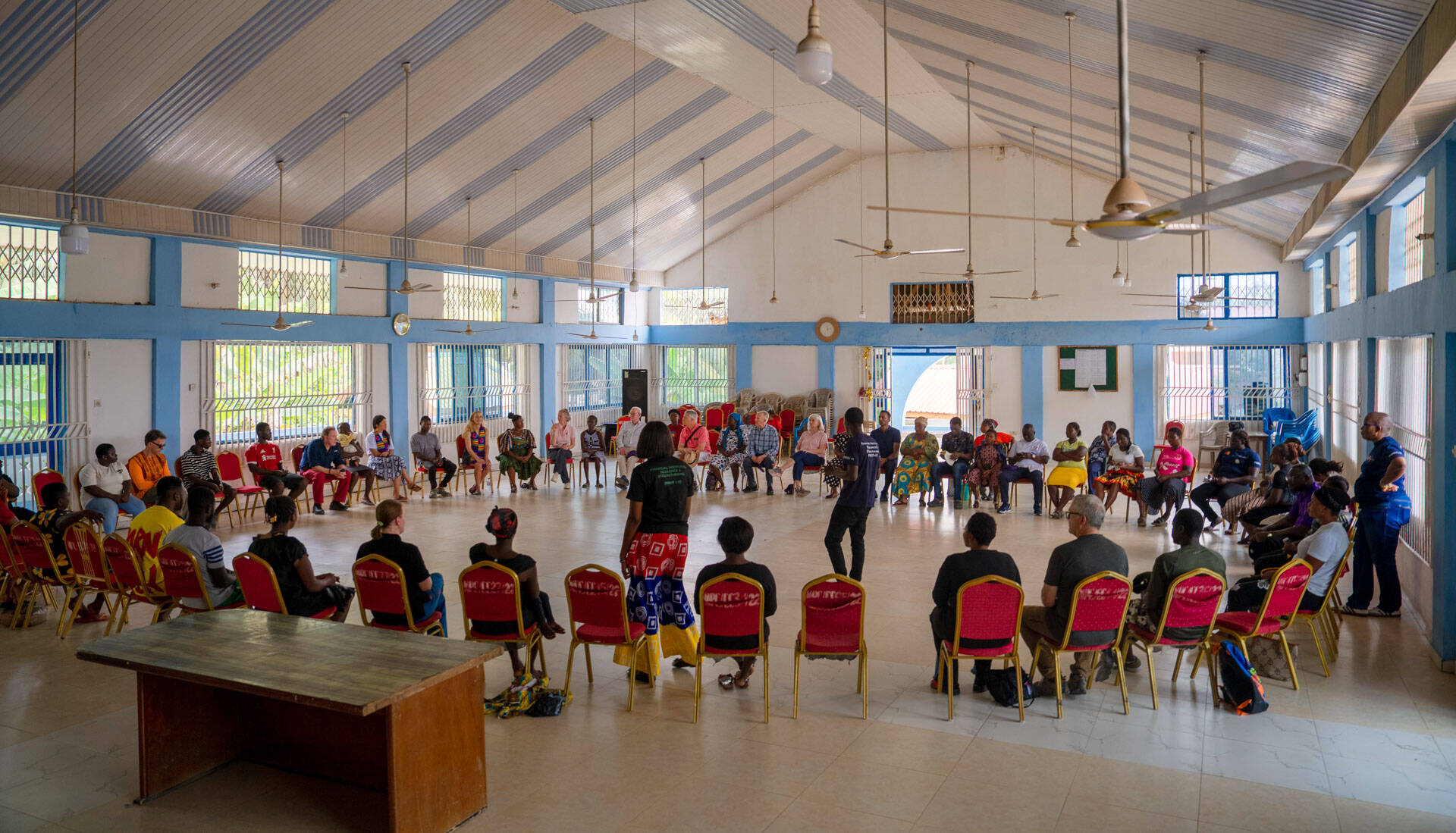 Agriculture training session