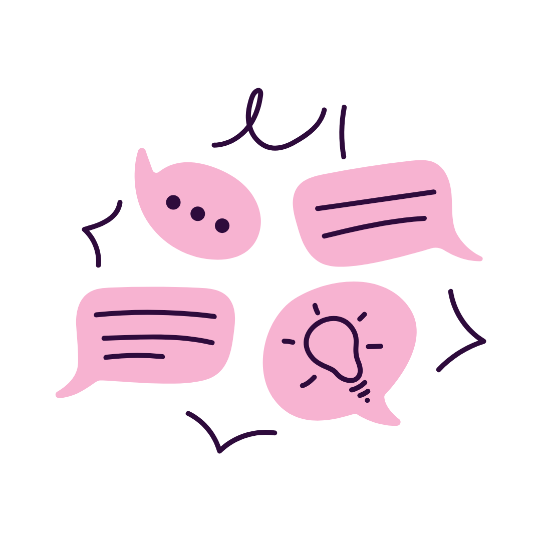 Speech bubbles